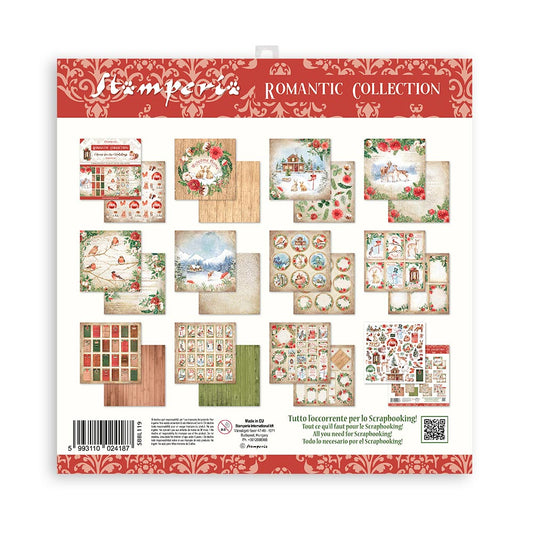 Home for the holidays papel scrap 30x30 de Stamperia